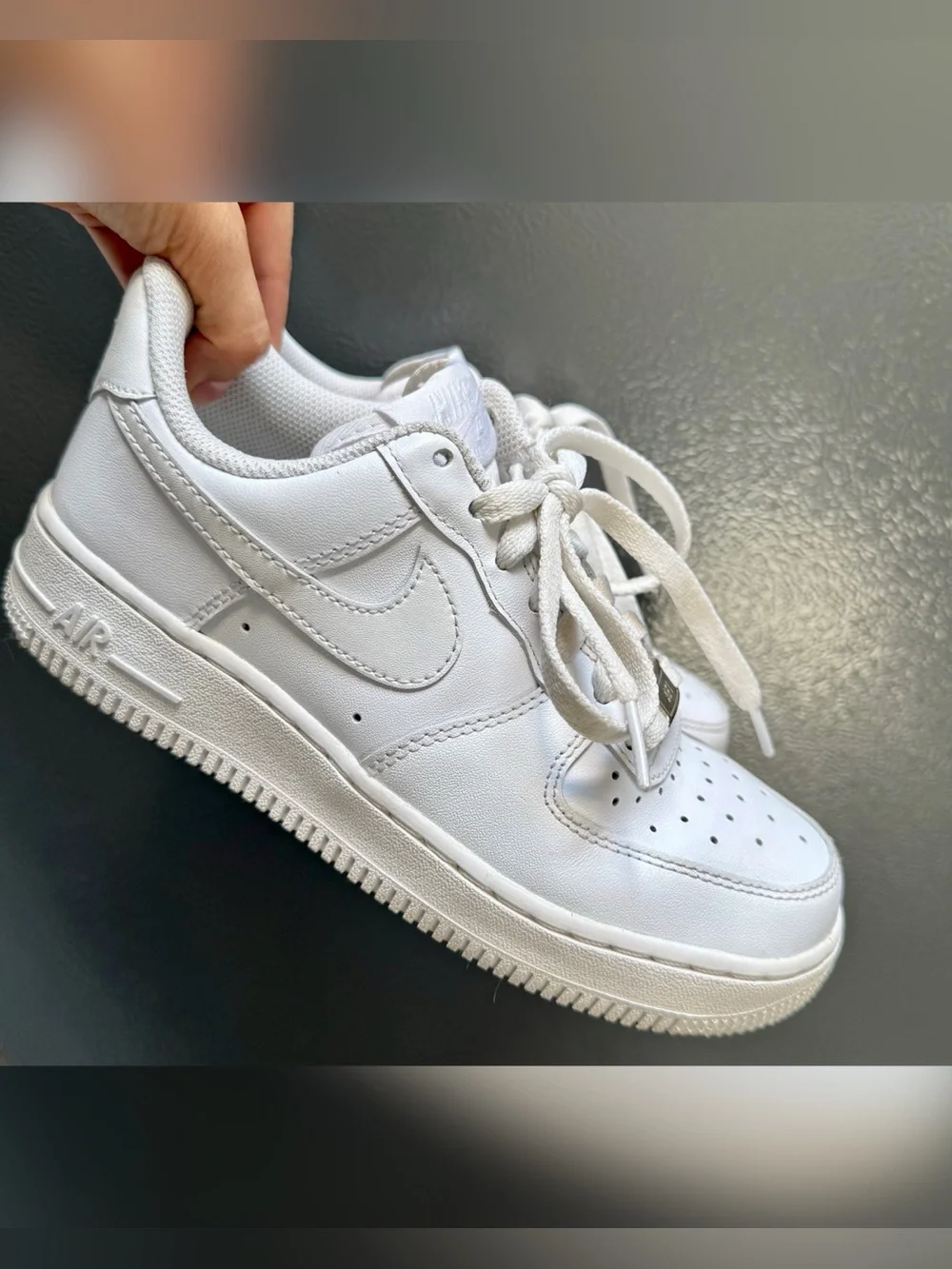 Nike White Air Force 1 Sneakers - Classic Style Size 6 Women’s